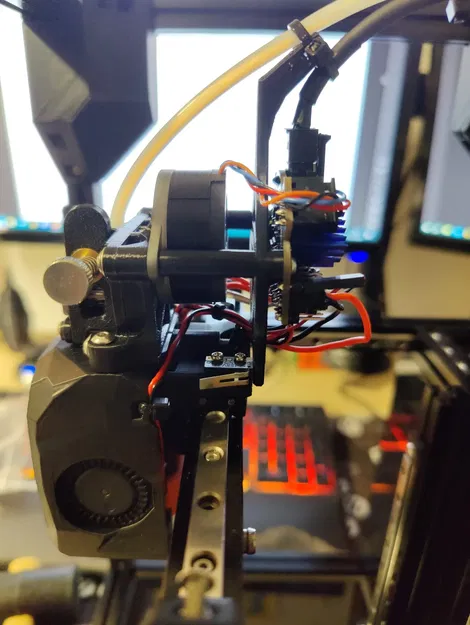 Giá đỡ chống căng dây Mini Stealthburner + Mini Sherpa cho Voron 0.2 - Image 1