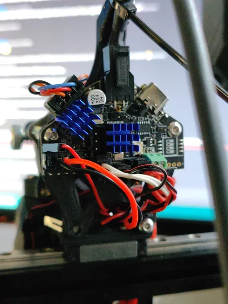 Giá đỡ chống căng dây Mini Stealthburner + Mini Sherpa cho Voron 0.2 - Image 5