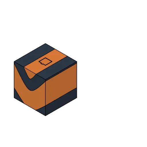 Mô hình khối gấp thẳng đứng - Image 1