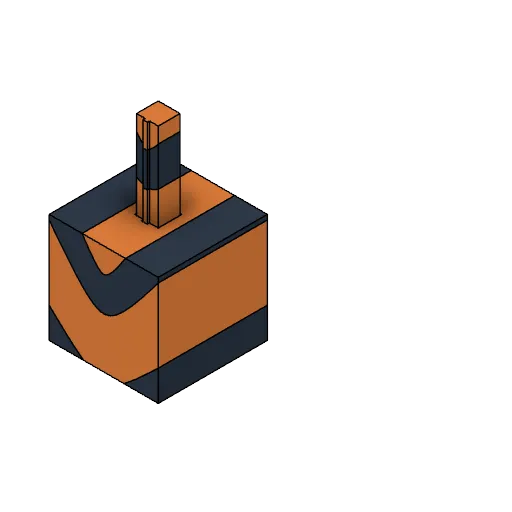 Mô hình khối gấp thẳng đứng - Image 2