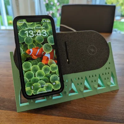 Đế điều chỉnh cho sạc không dây hai điện thoại