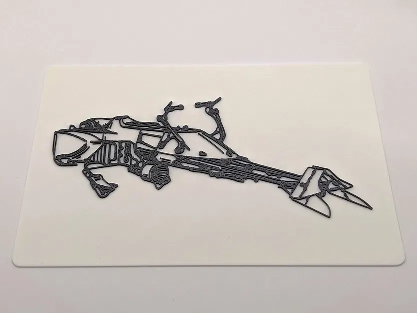 Star Wars Speeder Bike Patent Art - Image 2