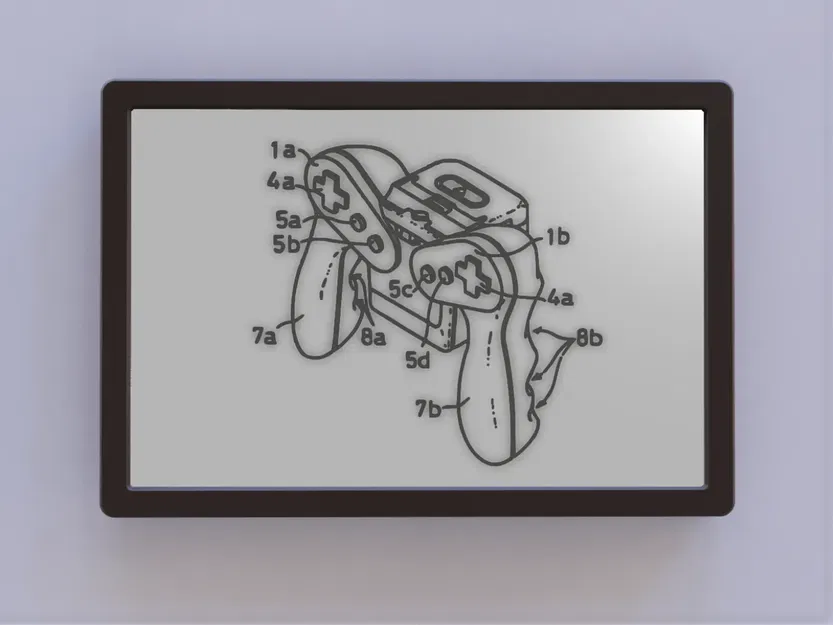 Tranh Bằng Sáng Chế Tay Cầm Virtual Boy - Image 1