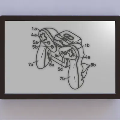 Tranh Bằng Sáng Chế Tay Cầm Virtual Boy