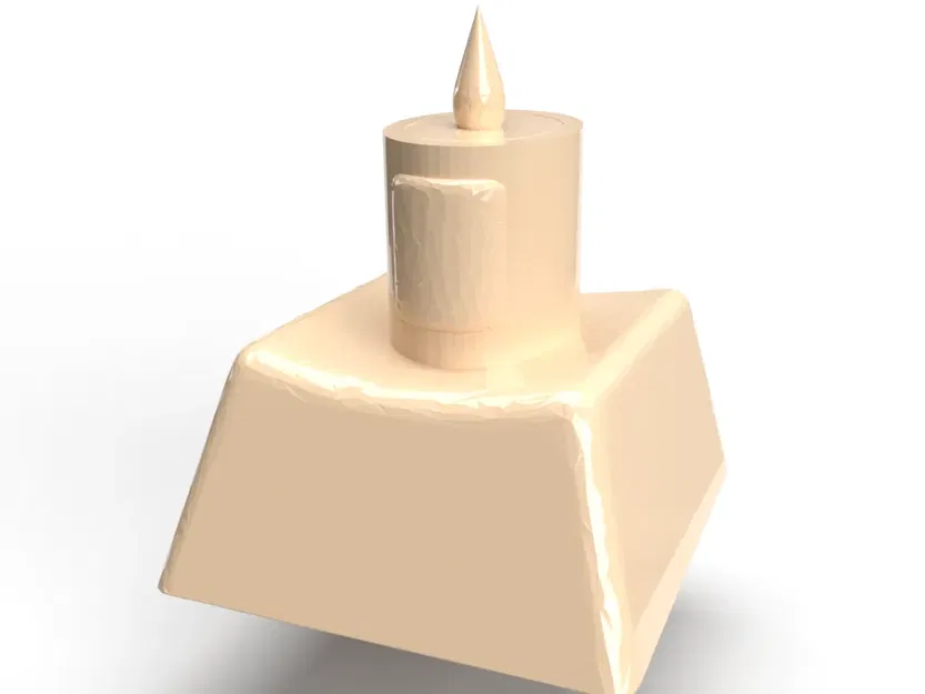 Candle Keyboard Keycap - Image 1
