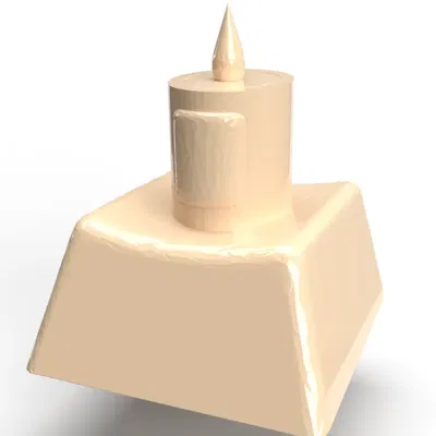 Candle Keyboard Keycap