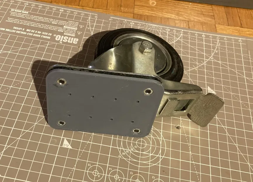 Adapter bánh xe đẩy 4" - Image 2