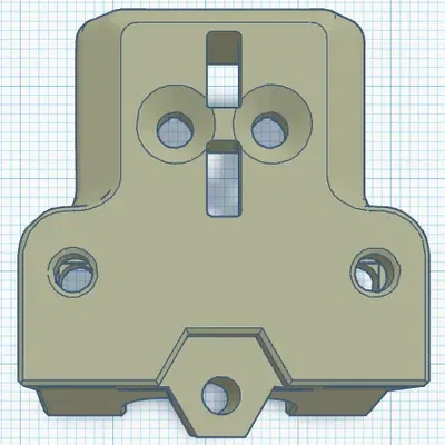 V0.2 X carriage không có bộ phận đỡ tích hợp sẵn