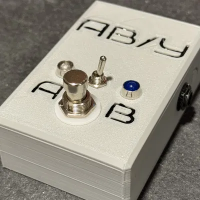 Vỏ Hộp Pedal AB/Y Guitar hoặc Nhạc Cụ