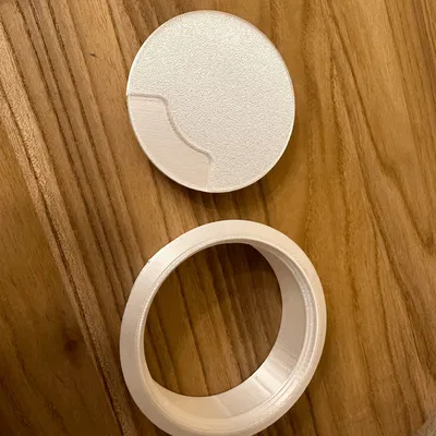 Lỗ Luồn Dây Cáp Bàn 80mm, Nắp Lỗ Bàn Làm Việc