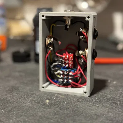 Vỏ Hộp Pedal AB/Y Guitar hoặc Nhạc Cụ