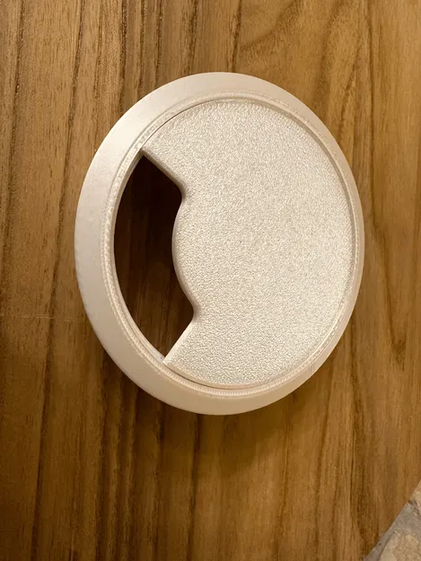 Lỗ Luồn Dây Cáp Bàn 80mm, Nắp Lỗ Bàn Làm Việc - Image 11