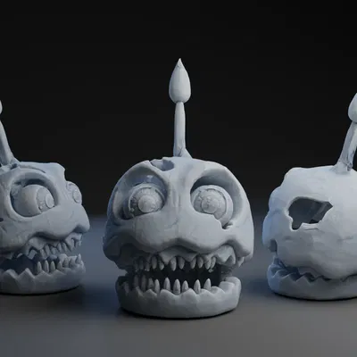 Bánh kem Ác mộng - Mô hình 3D