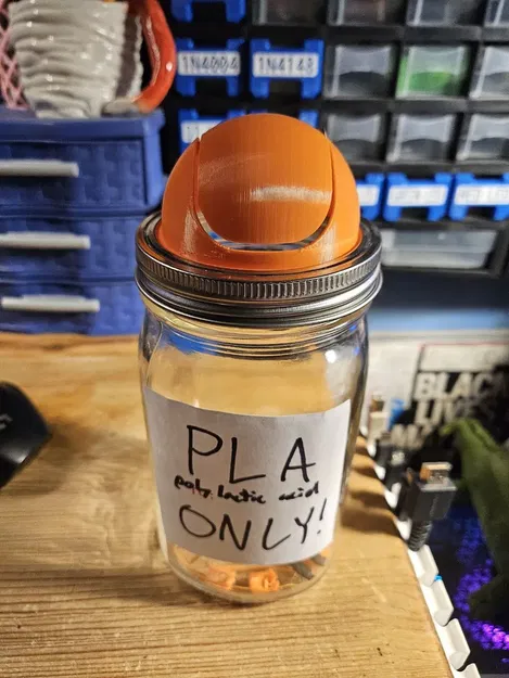 Thùng rác mini - phiên bản hũ mason - Image 1