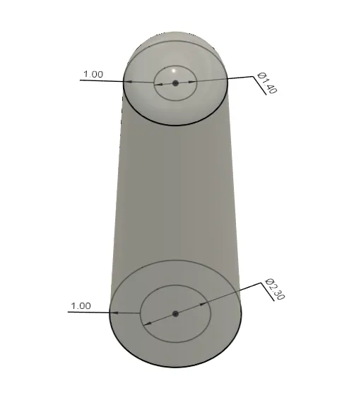Nắp Chụp Kim Rạch Dấu Scriber Needle Hat - Image 1