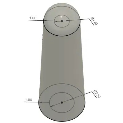 Nắp Chụp Kim Rạch Dấu Scriber Needle Hat