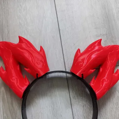 Tai Mèo Lửa Neko từ Anime FireForce | Phụ Kiện Cosplay