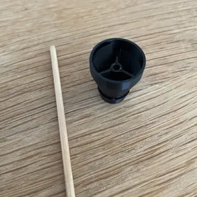 Phễu cho chai nước giặt Miele DOS để sang chiết dung dịch còn sót