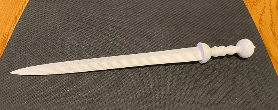 Danh hiệu Thanh kiếm La Mã Gladius Tóm tắt Một bản sao nhỏ củ - Image 1