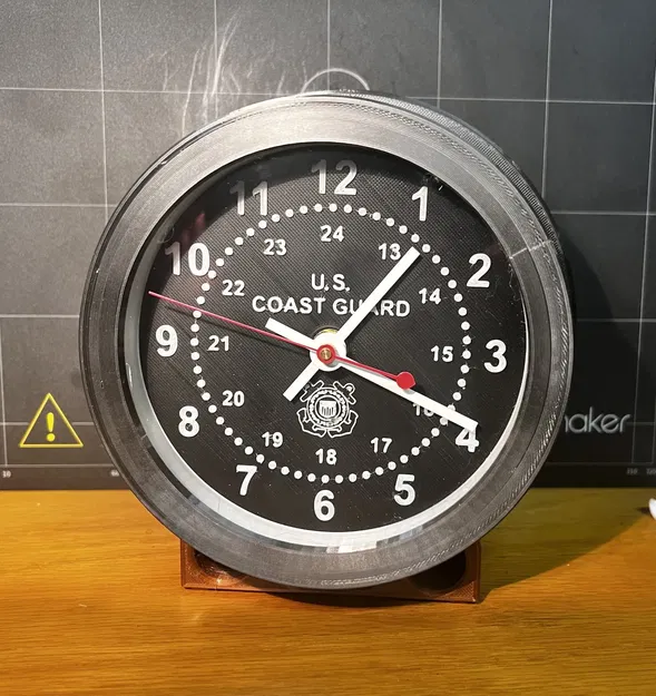 Đồng hồ tàu thủy USCG hoặc USN, có thể treo tường hoặc để bàn - Image 1