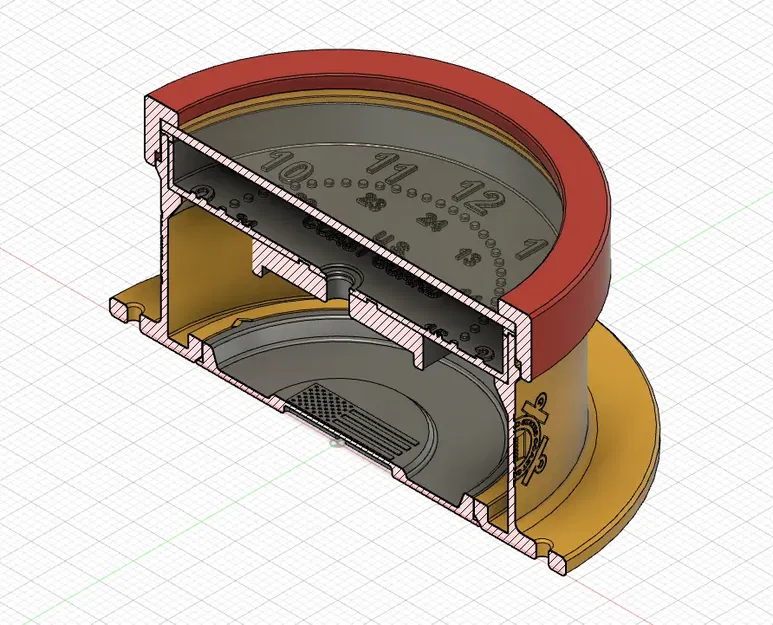 Đồng hồ tàu thủy USCG hoặc USN, có thể treo tường hoặc để bàn - Image 3