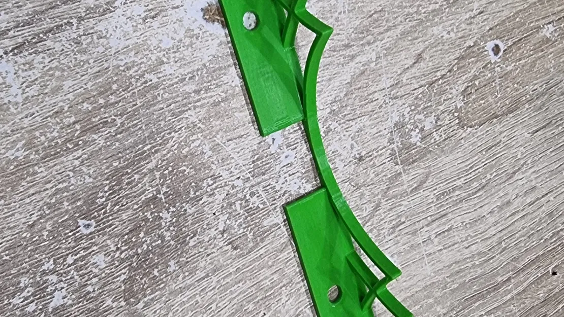 Giá đỡ rượu tiết kiệm không gian có lỗ bắt vít - Image 2