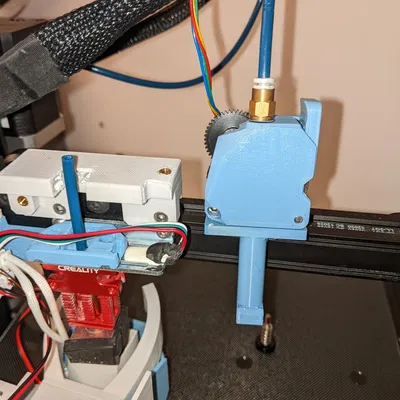 Giá đỡ strain gauge trực tiếp cho CR-6 SE với LGX Lite 6burner