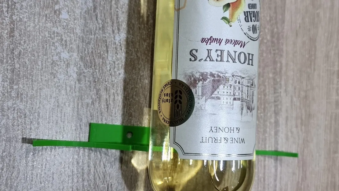 Giá đỡ rượu tiết kiệm không gian có lỗ bắt vít - Image 4