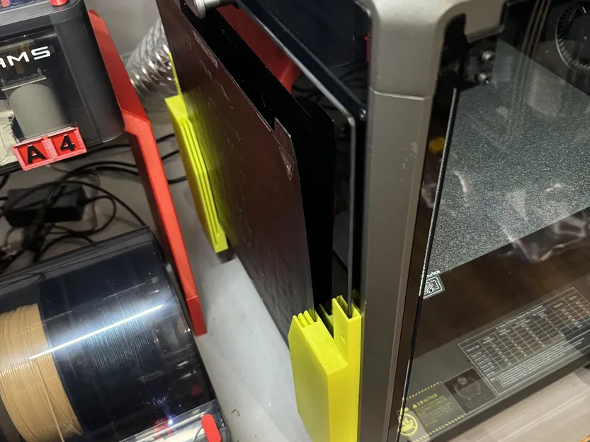 Giá đỡ kính và build plate gắn hông K1-Max - Image 1