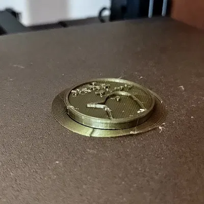 Móc khóa tròn Oyasumi PunPun