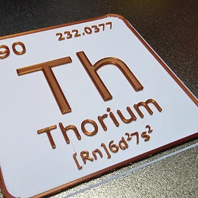 Thorium Th atomic number 90