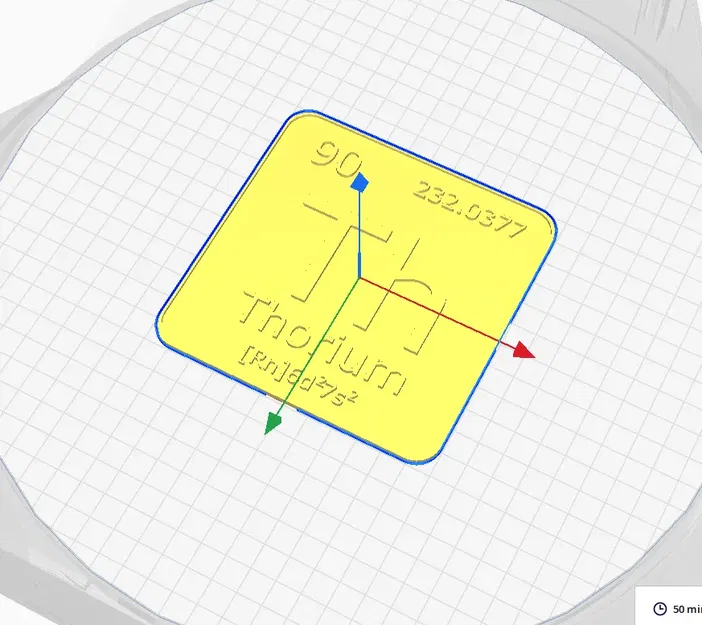 Thorium Th atomic number 90 - Image 3