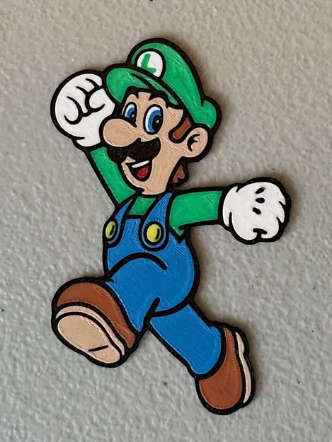 Nam Châm Luigi Nhiều Màu - Image 1