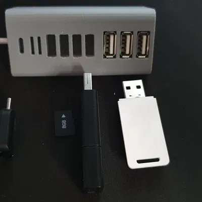 Hub USB Con 3 Khe Cắm