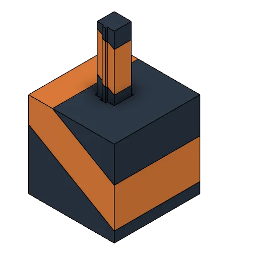 Mô hình khối địa chất có lớp nghiêng - Image 2