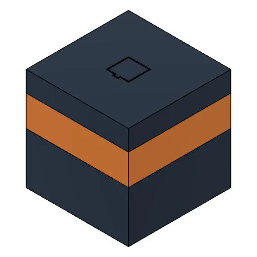 Mô Hình Khối Giường Ngang - Image 1