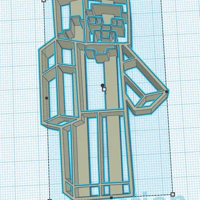 Khuôn Cắt Bánh Quy Hình Minecraft