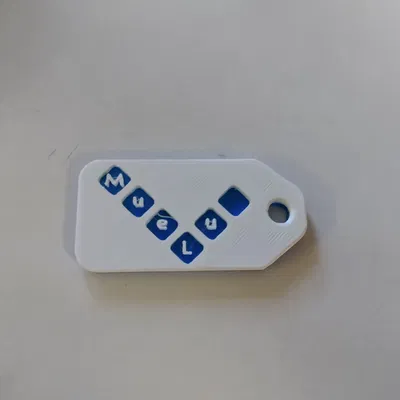 MueLu KeyTag - Móc Khóa Logo MueLu