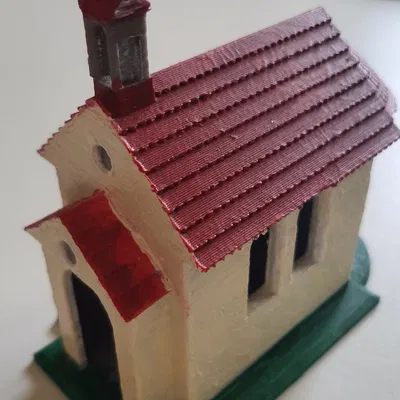 Kostelík - Mô hình nhà thờ ở Miřeticích