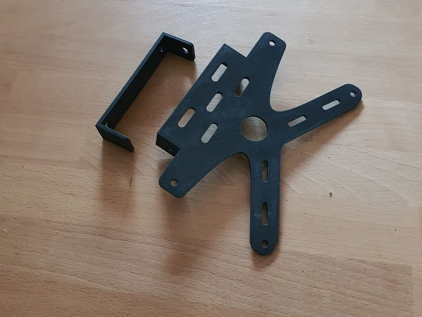 Giá đỡ biển số & xi nhan xe Derbi - Image 1