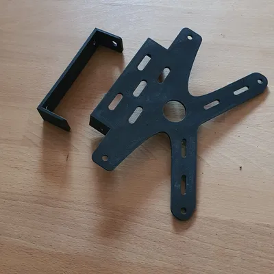 Giá đỡ biển số & xi nhan xe Derbi