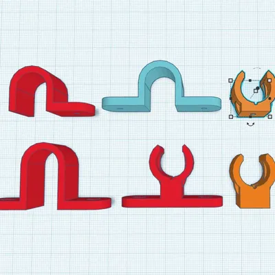 Collection of Hose Pipe Brackets, Clamps & Standoff's