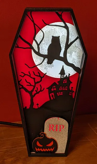 Hộp Đèn Trang Trí Halloween - Image 1