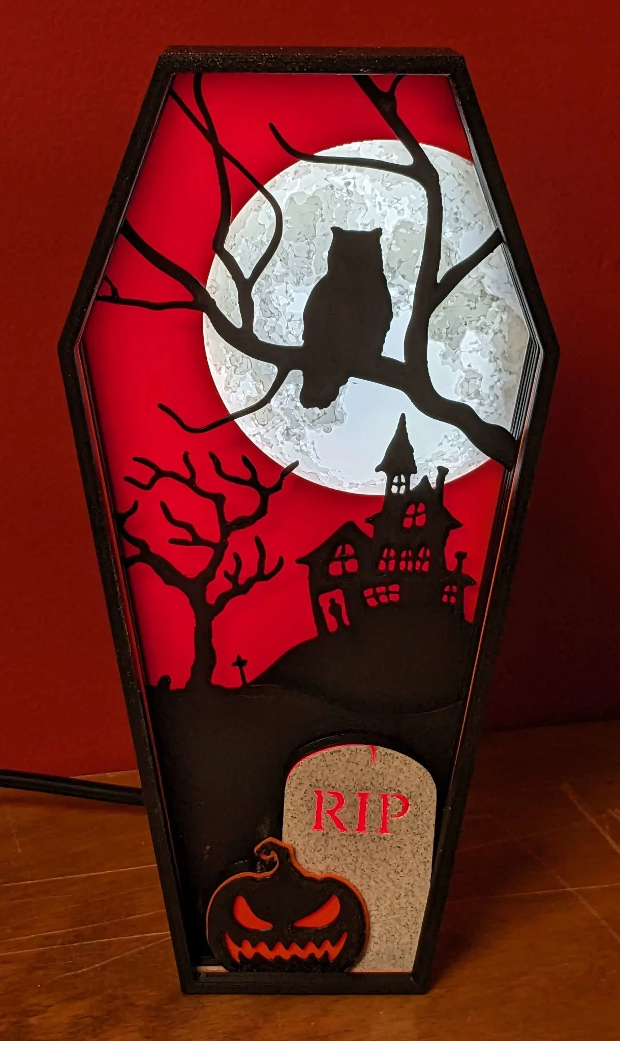 Hộp Đèn Trang Trí Halloween 1