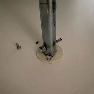 Ikea UTRUSTA corner cabinet carousel base fix