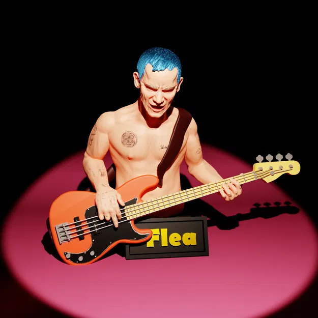 Title Fanart bức tượng bán thân của bọ chét Tóm tắt Tay bass y - Image 1