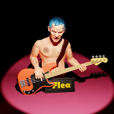 Title Fanart bức tượng bán thân của bọ chét Tóm tắt Tay bass y