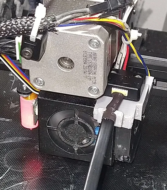 Ender 3 V1 Sonic Pad Accelerometer Fan Shroud Mount - Image 1
