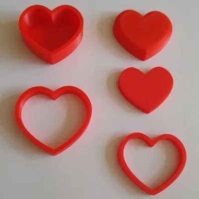 Hộp Trái Tim Có Nắp