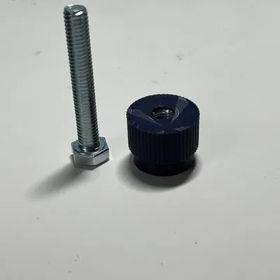 Nút vặn, đai ốc nhựa M6